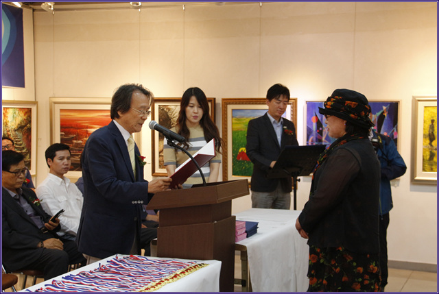 종합대상 수상자 양월모